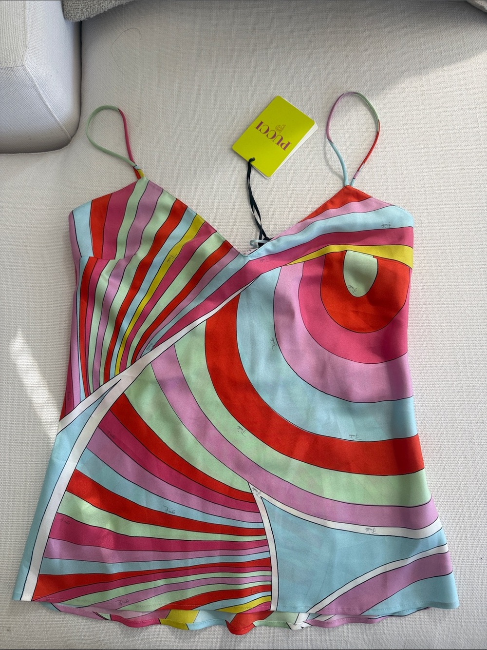 NWT - Pucci Silk Tank Top - Picture 2 of 6